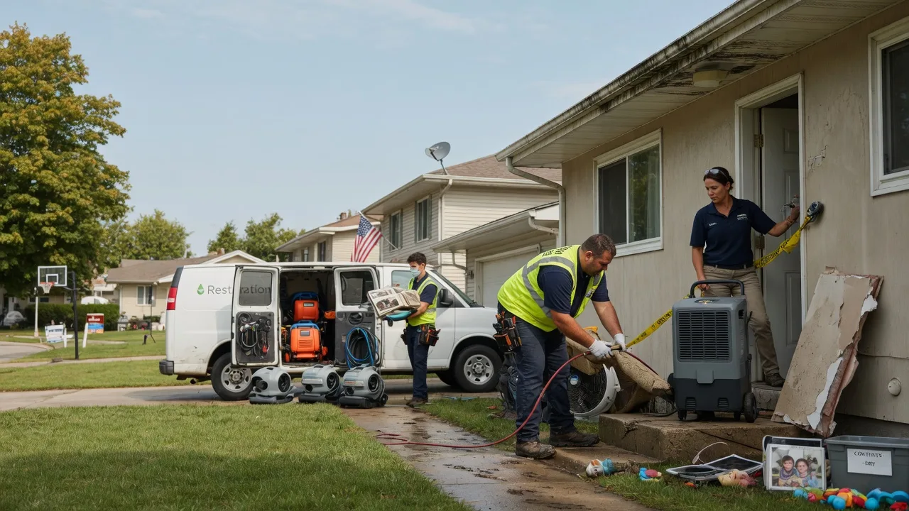 Water Damage Restoration in Sibley, IL near me